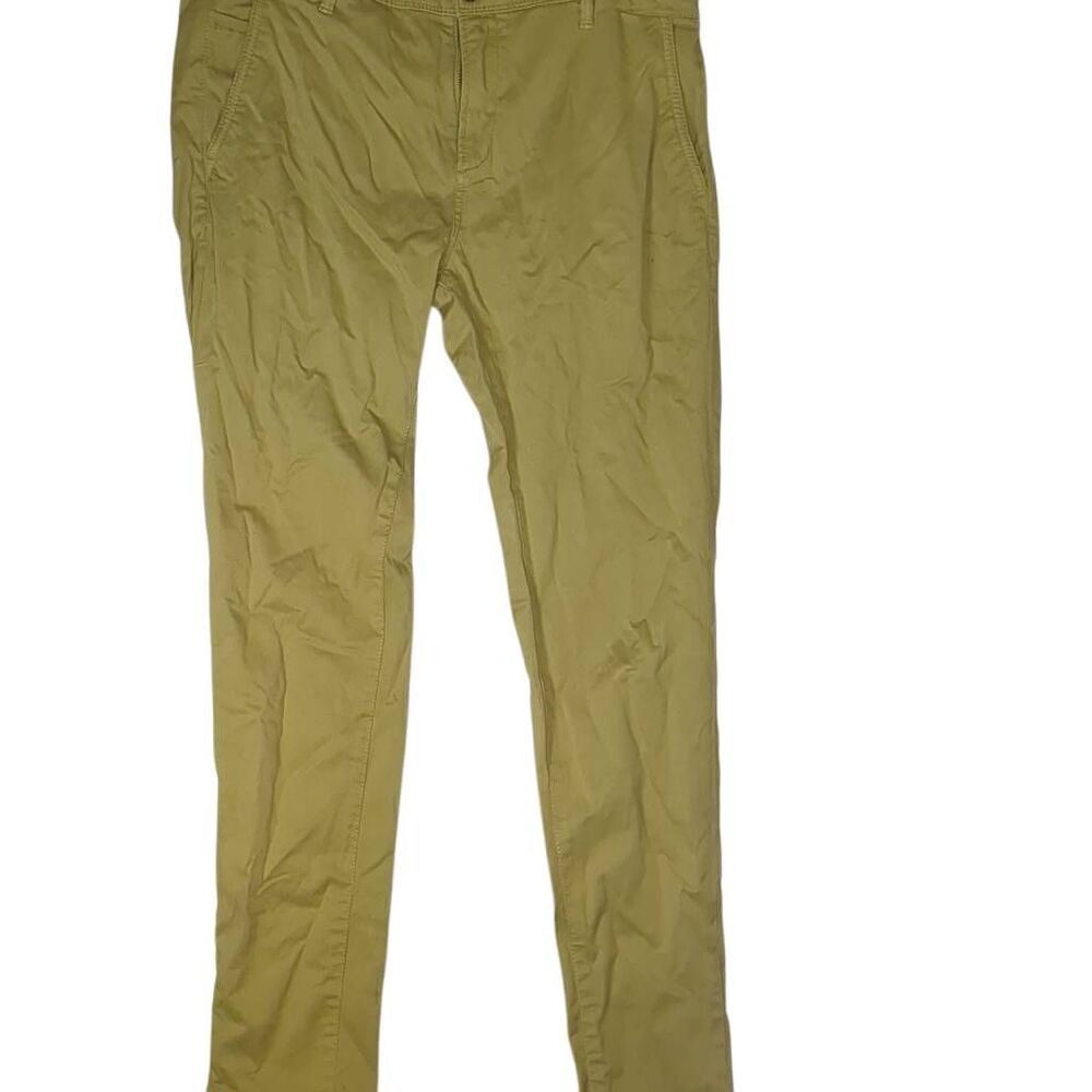 Zara Man Green Chino Slim Pant 32
